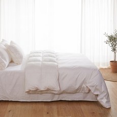 Classic Fabric 半無縫製匈牙利鵝絨輕量冬被 80%, 白色