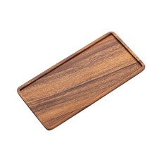 質感核桃木茶盤, 小型, 1個