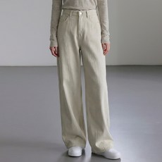 Pipin 女款 Fog 斜線剪裁鬆緊帶寬褲 711119