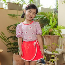 女童Ludiakids快樂花朵泳裝上下身套裝