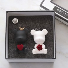 MORIANN Mori Bear 皇冠車用石膏擴香組, 薰衣草