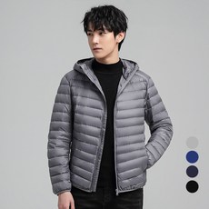 Elsso 登山 露營 釣魚 辦公室 冬季 輕量 連帽 短版 羽絨外套