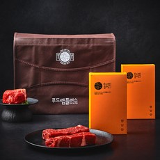 푸드랩플러스 호주산 스테이크 선물세트 600g (냉장), 1세트