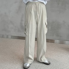 JEANMONEY 男款Brun雙褶工裝寬版長褲