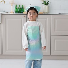 BEBE CHOUETTE 兒童防水圍裙頭巾套組