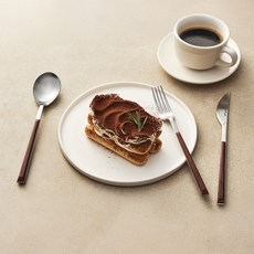 핀티녹스 스시 디너세트, 마호가니, 디너스푼 + 디너포크 + 디너나이프, 1세트