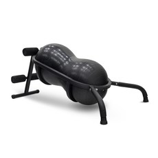 EGOJIN Bounce Fit 高級仰臥起坐 + 花生健身球套組, 黑色的