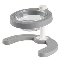 LITTLE FACTORY 寵物玻璃餐具 1口 基本型 12~20cm, 灰色, 1個