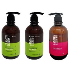 포고니아 모링가 자스민 브리즈 오리지널 리뉴잉 샴푸 500ml x 2p + 트리트먼트 500ml, 1세트