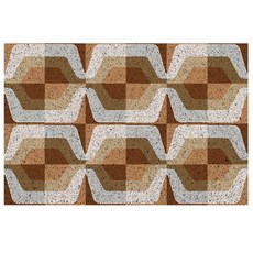 I Love Home 積木圖案腳踏墊, TYPE8