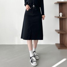 jalbba jean Shubie 基本款丹寧長裙