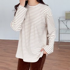 BONBONSTORY Be My Stripe 寬鬆孕婦T恤