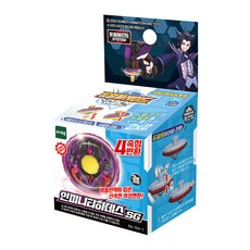 TOY TRON 雙刃超級槍 無限黑帝斯 SG 戰鬥陀螺, 混合顏色, 1個