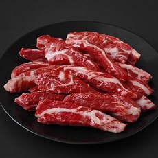 호주산 미트엔조이 블랙앵거스 갈비살 (냉장), 400g, 1개