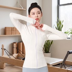 INFIOUS 女款高品質線條運動拉鍊外套 I263-0735