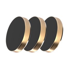 OLIVO 磁吸式圓形手機黏貼支架, 香檳金, 3個