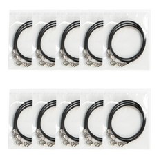 JOHNNYSHELI 素色口罩掛繩 10入