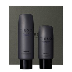 TIESO 男士私密處清潔乳 120ml+舒緩霜 70ml, 1套