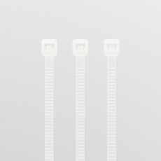 Soltop 電線整理束線帶, 300個, 白色