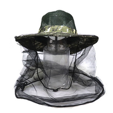 束口防蟲網帽, 單一顏色