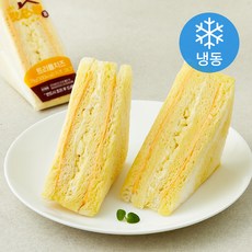 홍루이젠 갓군샌 트리플치즈 샌드위치 (냉동), 78g, 2개입, 1개