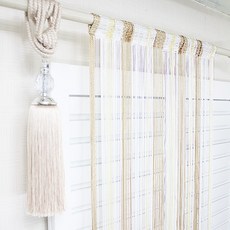 커텐클럽 무지개 실커튼, 01