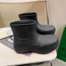 放鬆女童款高腰柔軟墊雨靴