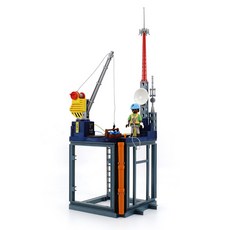 Playmobil 摩比人 入門包 建築工人與絞盤玩具, 1個