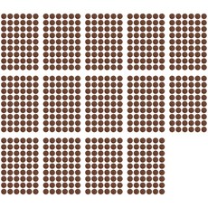 Amazing Choice 家具刮痕貼紙 深棕色, 14個