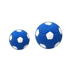 乳膠足球玩具 S號+ L號, 單色, 1套