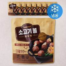 맛있소 소고기볼 마늘 (냉동), 100g, 9개