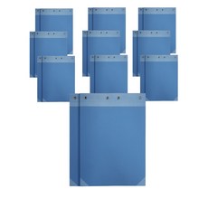 Youngoh A4 紙質藍色封面, 10個, 橫式上翻