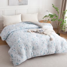 Betrise 貝翠絲 石墨烯蓄熱抗菌天絲親膚絨可水洗暖冬被, 稻花香