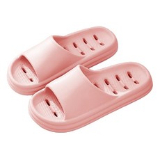BEAUTY DISPLAY 美得像專櫃 鏤空浴室拖鞋, 粉色, 2雙