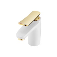 DAROS 一孔洗臉盆龍頭豪華白金D8, 1個