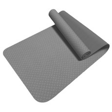 Trice 防滑運動伸展瑜珈墊, 1個, 灰色