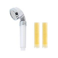 居家般的雨水壓力3級安全過濾淋浴花灑+維他命過濾器2件套, 1套