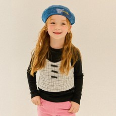 LIEBELLO 女童花呢馬甲T恤