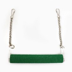 LIP Parrot 鸚鵡迷你陶瓷磨爪中型鞦韆 03739, 單一顏色, 1個