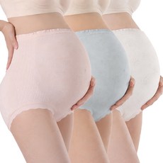 MEO 無痕高腰孕婦內褲3件組