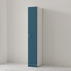 가구의가치 락카장 캐비넷 사물함 옷장 고객직접설치, 파스텔청록, 1단