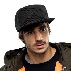 西班牙 BUFF Snapback後扣式平簷戶外帽, 1個, Lekan 黑色