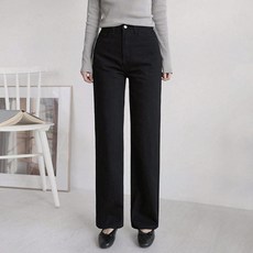 앤드스타일 여성용 숏/기본/롱 딱맞진 35탄 커버 인밴딩 와이드 데님팬츠 265033