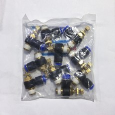 一觸式接頭閥門空氣接頭聚氨酯軟管 NSC08-02, 10個