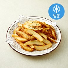 크링클컷 웨지 줄무늬 반달감자 (냉동), 2.26kg, 1개