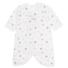 Organic Boom 老虎印花孩童蝴蝶衣