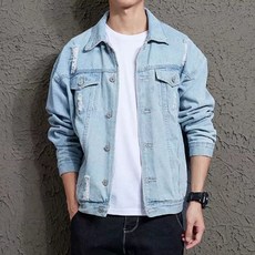 男士DM丹寧復古夾克