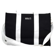 Minati 拉鍊帆布袋 Y44