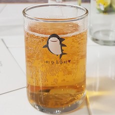 一字一口啤酒杯 鯊魚, 1個