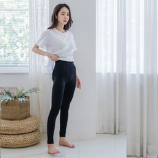 A-One 女性用刷毛無足緊身褲 2件組